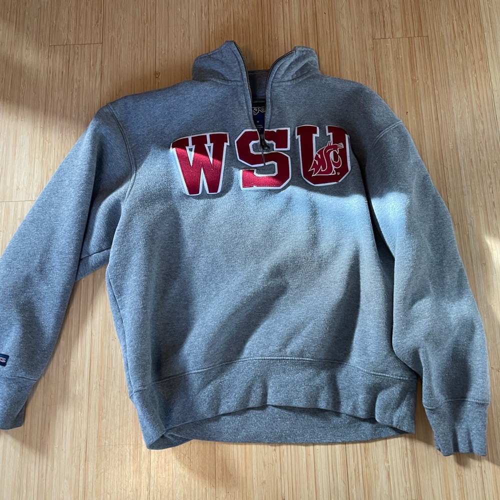 WSU Women’s Jansport Quarter Zip Sweatshirt~M